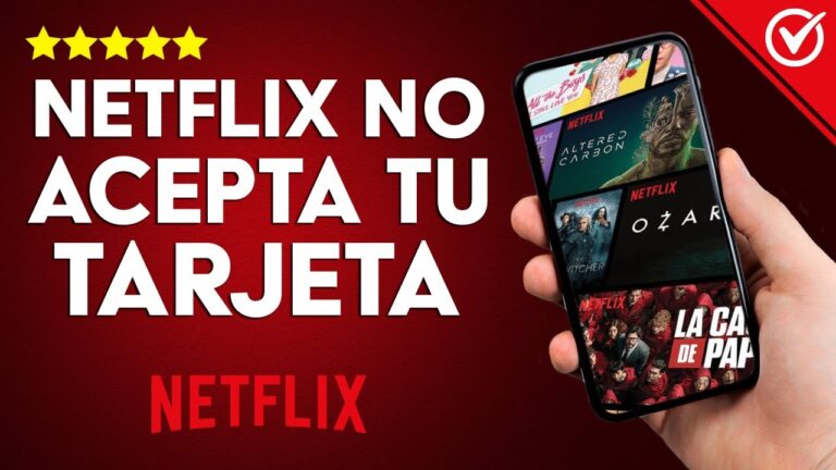 Descubre qu&eacute; tarjetas acepta Netflix para disfrutar de tus series favoritas