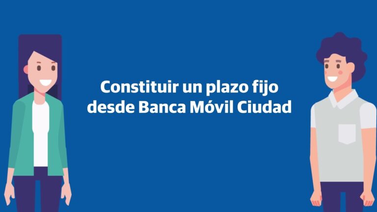 &iexcl;Descubre el interesante plazo fijo del Banco Ciudad y gana m&aacute;s!