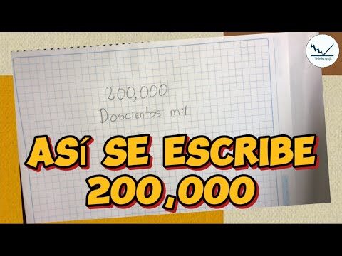 Cómo se escribe 200,000: Guía práctica y sencilla