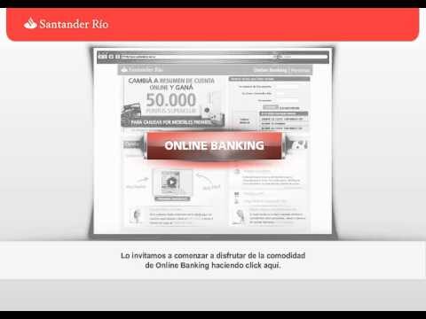 Banco Santander R&iacute;o: Simplifica tus finanzas con el homebanking