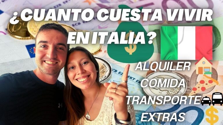 El costo de vida en Italia: &iquest;Cu&aacute;nto necesitas para vivir?