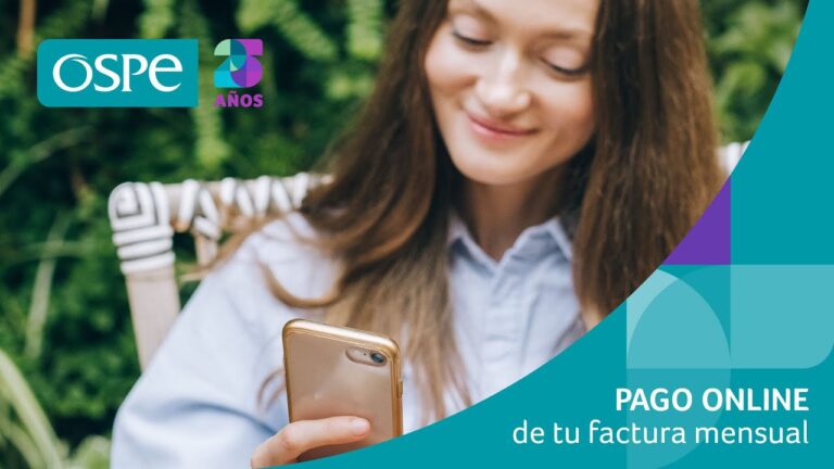 OSPE: C&oacute;mo pagar tu factura de manera sencilla