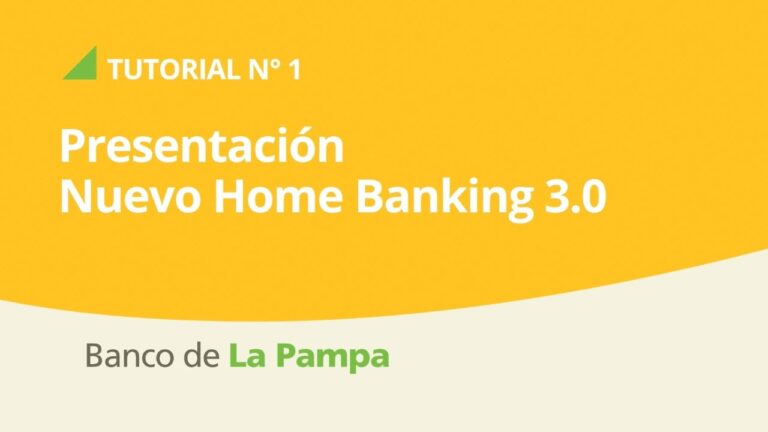 Gu&iacute;a para Ingresar al Homebanking de Pampa