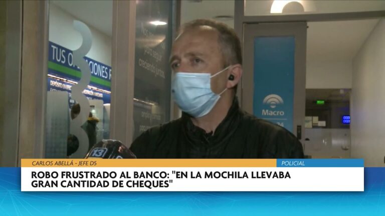 Robo en Banco Macro de San Juan: Investigaci&oacute;n en Curso