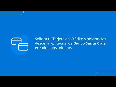Tarjeta de cr&eacute;dito Banco Santa Cruz: Beneficios y Requisitos