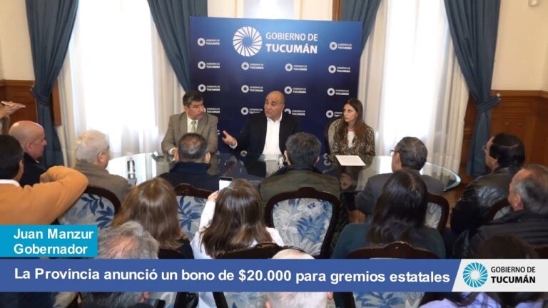 Beneficios salariales para empleados estatales en Tucum&aacute;n