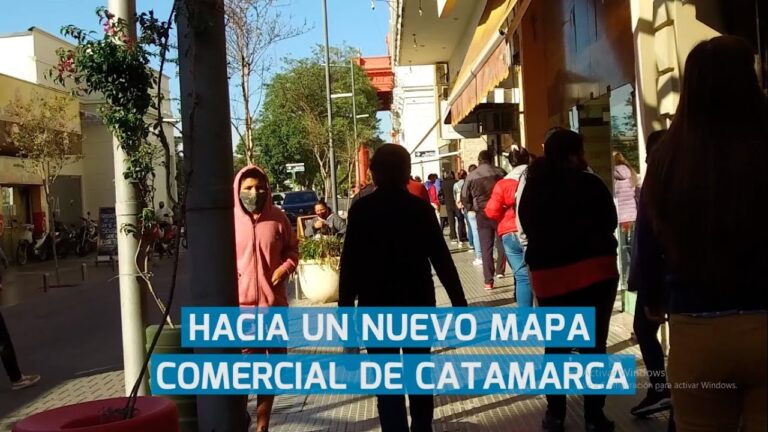 Mapa de calles de la capital de Catamarca