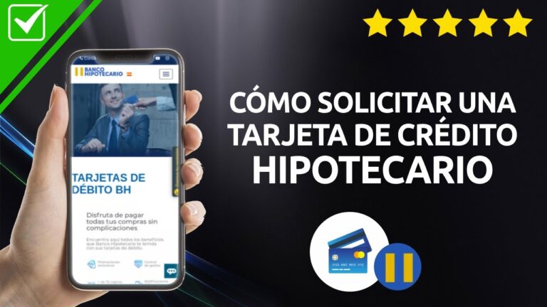 Gu&iacute;a para Solicitar Tarjeta de Cr&eacute;dito Banco Hipotecario