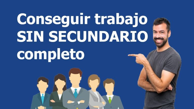 Oportunidades laborales en Buenos Aires sin t&iacute;tulo secundario