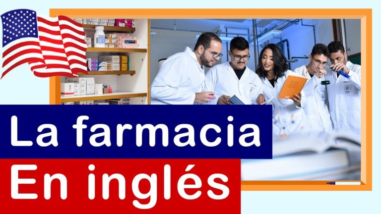 50 Elementos Esenciales de una Farmacia en Ingl&eacute;s