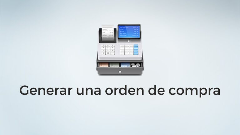 Gu&iacute;a pr&aacute;ctica para realizar una orden de compra