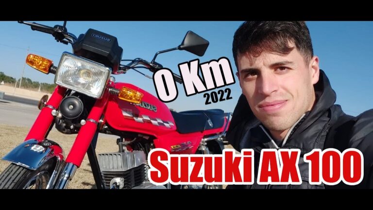 Precio 0km de la Suzuki AX 100: La Mejor Oferta del Mercado