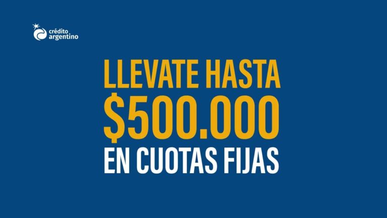 D&oacute;nde pagar el cr&eacute;dito argentino