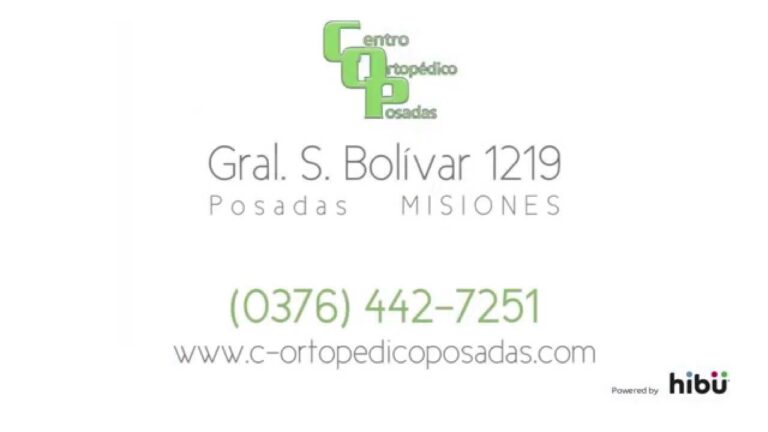 Ortopedias en Posadas: Todo lo que necesitas saber