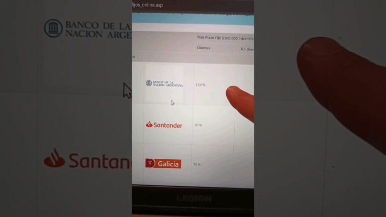 Plazo Fijo en D&oacute;lares: Banco Columbia
