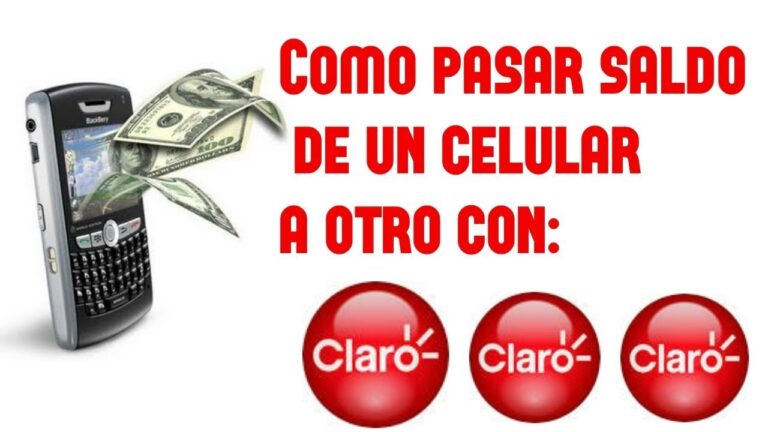 C&oacute;mo transferir saldo a otro celular Claro