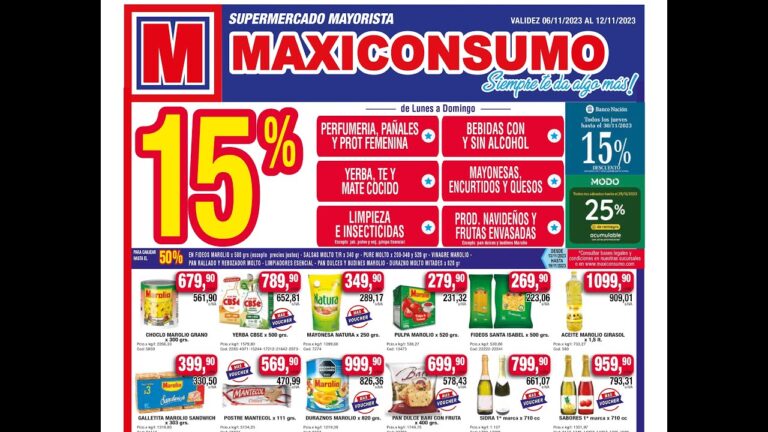 Ofertas Maxiconsumo en Tucum&aacute;n: &iexcl;Ahorra al m&aacute;ximo en tus compras!