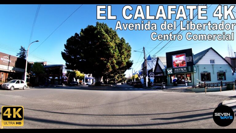La Avenida Principal del Calafate: Centro neur&aacute;lgico de la ciudad.