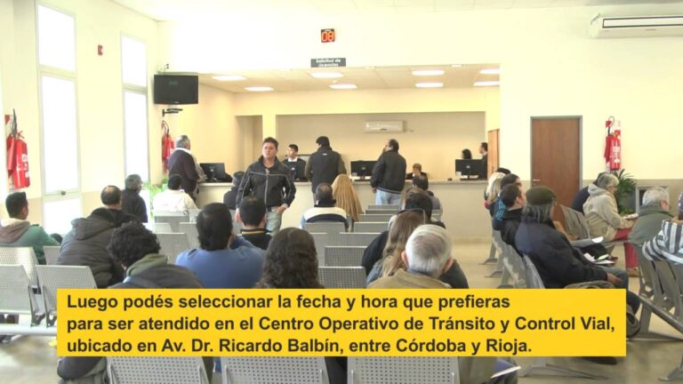 El registro de turno en Merlo: optimizaci&oacute;n y eficiencia