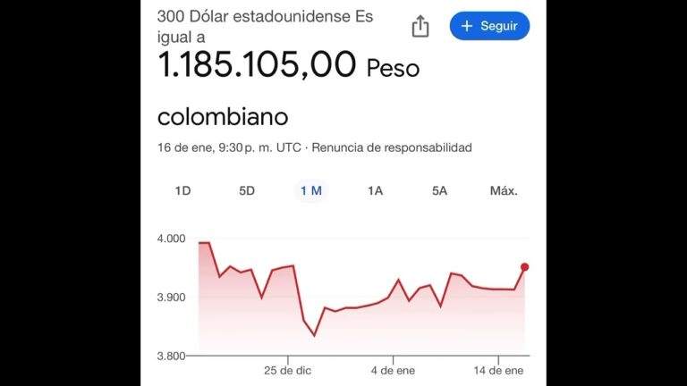 Conversi&oacute;n de 300 d&oacute;lares a pesos: &iquest;Cu&aacute;nto es?