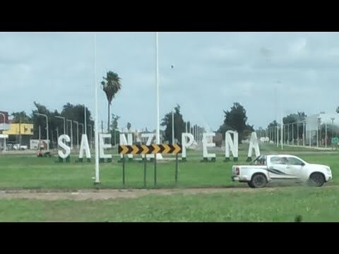 Recorrido en Moto por Av. Roca en Saenz Pe&ntilde;a