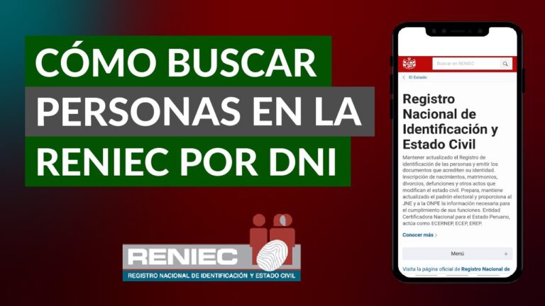 B&uacute;squeda de personas por DNI: Encuentra r&aacute;pidamente a quien buscas