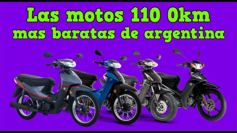 Gu&iacute;a de precios de motos 110cc 0km