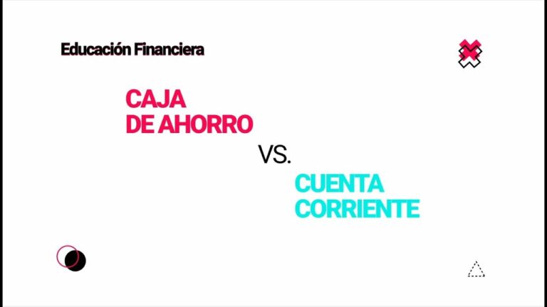 Diferencias entre cuenta corriente y caja de ahorro