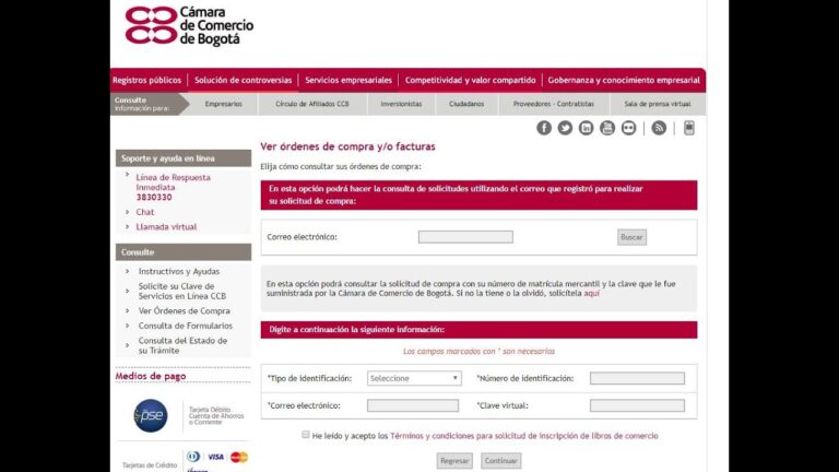 Gu&iacute;a pr&aacute;ctica de &oacute;rdenes de compra de la c&aacute;mara de comercio