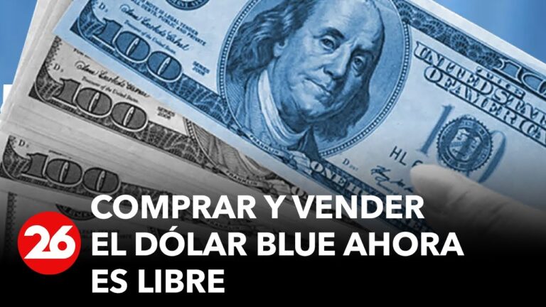 Gu&iacute;a para cambiar d&oacute;lar blue en Buenos Aires