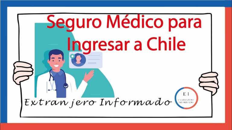 Seguro COVID obligatorio para viajar a Chile