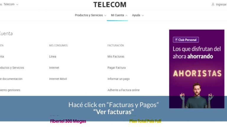 C&oacute;mo avisar el pago de servicios de telecomunicaciones