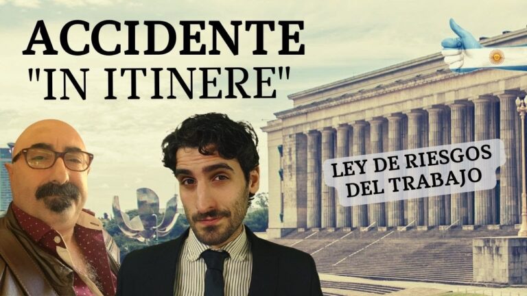 Accidentes in itinere en Argentina: Gu&iacute;a completa