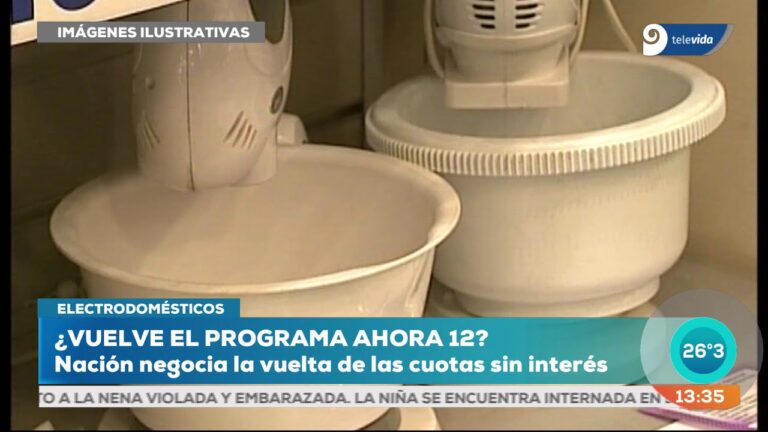 Electrodom&eacute;sticos: Compra en 12 cuotas sin inter&eacute;s