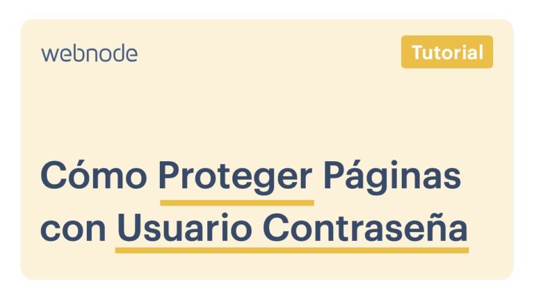 Acceso seguro a p&aacute;gina web: Usuario y contrase&ntilde;a