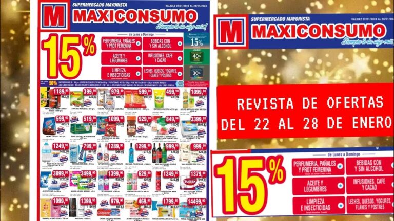 Ofertas Maxiconsumo en San Luis: &iexcl;Aprovecha los Mejores Precios!
