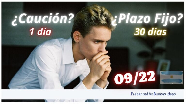 Cauciones vs Plazo Fijo: &iquest;Cu&aacute;l es la mejor opci&oacute;n de inversi&oacute;n?