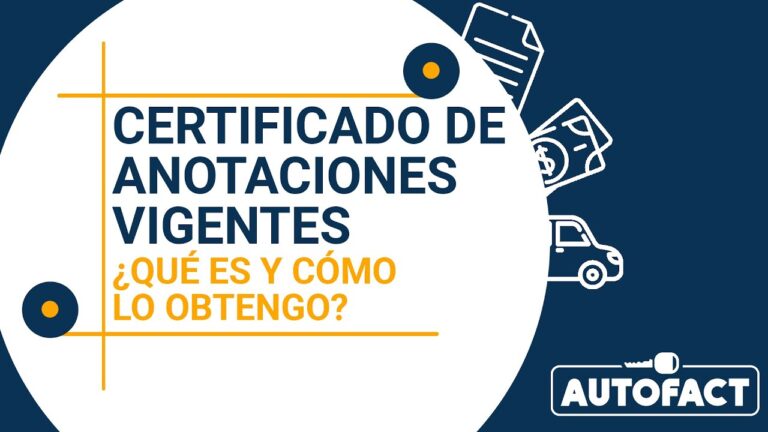 Importancia del certificado de prendas vigentes