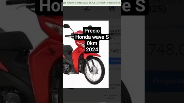 Precio de la Honda Wave 0km: &iquest;Cu&aacute;nto cuesta realmente?