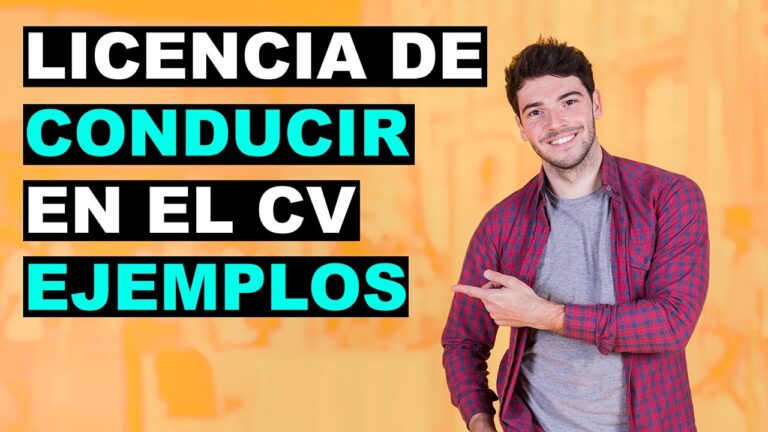 Gu&iacute;a para Crear un Curr&iacute;culum Vitae de Chofer Profesional