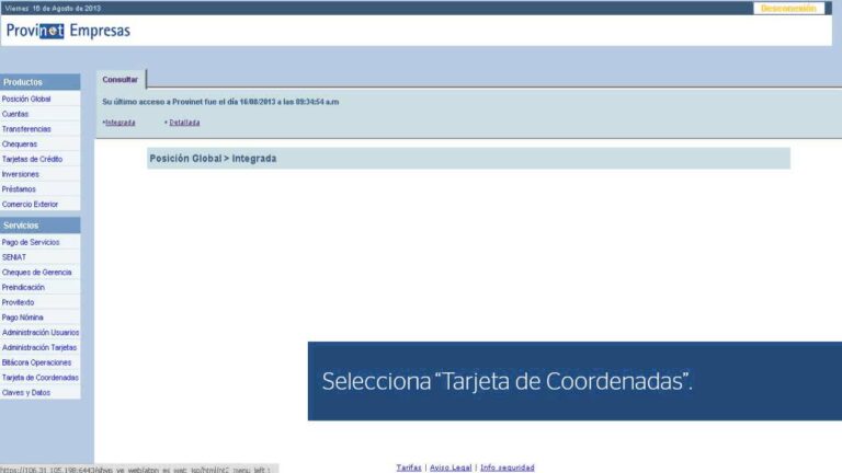 C&oacute;mo encontrar las coordenadas de una tarjeta de d&eacute;bito