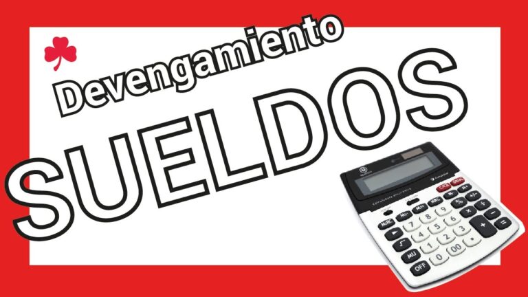 &iquest;Qu&eacute; cuentas son los sueldos a pagar?