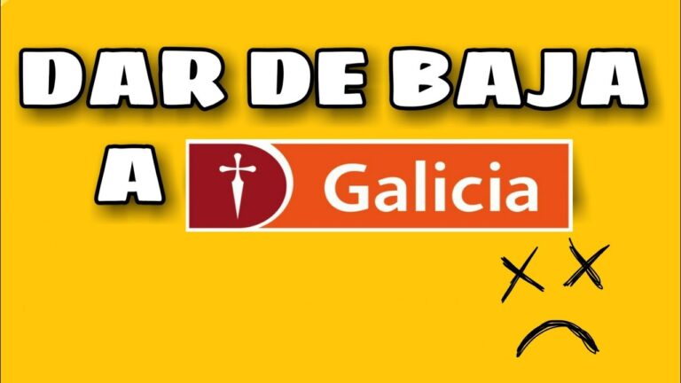 C&oacute;mo dar de baja tu tarjeta Galicia en pocos pasos