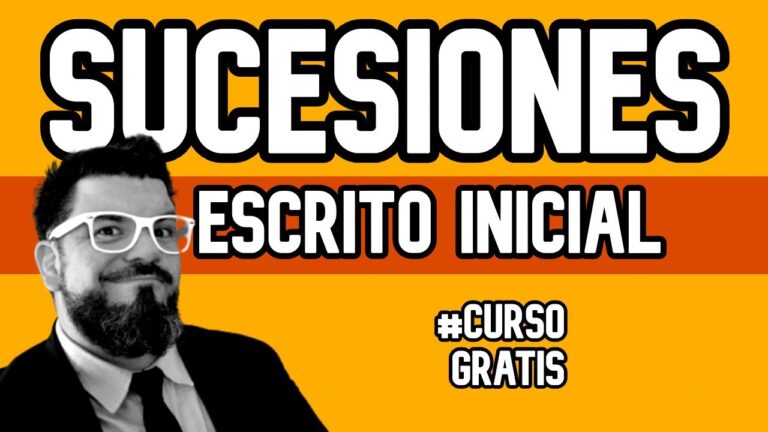 Gu&iacute;a del Escrito de Apertura de Sucesi&oacute;n